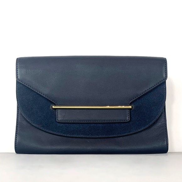 Vince Camuto Accessories - Vince Camuto Convertible Clutch / Purse with Gold Chain Shoulder Strap